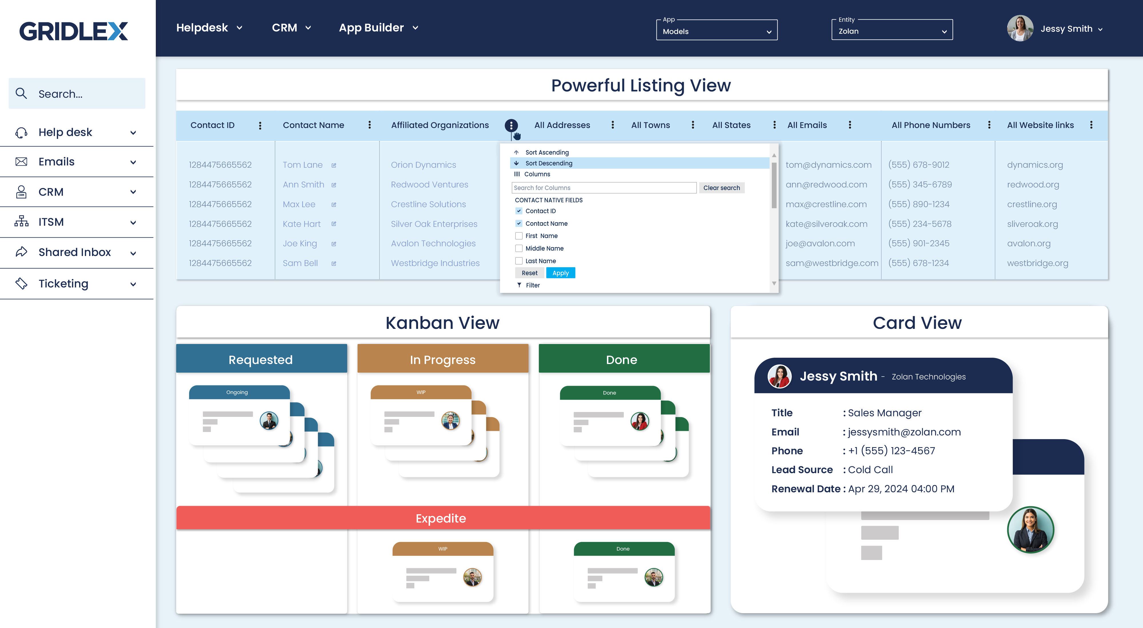 Gridlex_App_Builder_Custom_Page_Layouts_And_Views